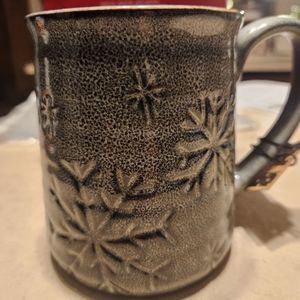 Peppermint Pine Snowflake Mug